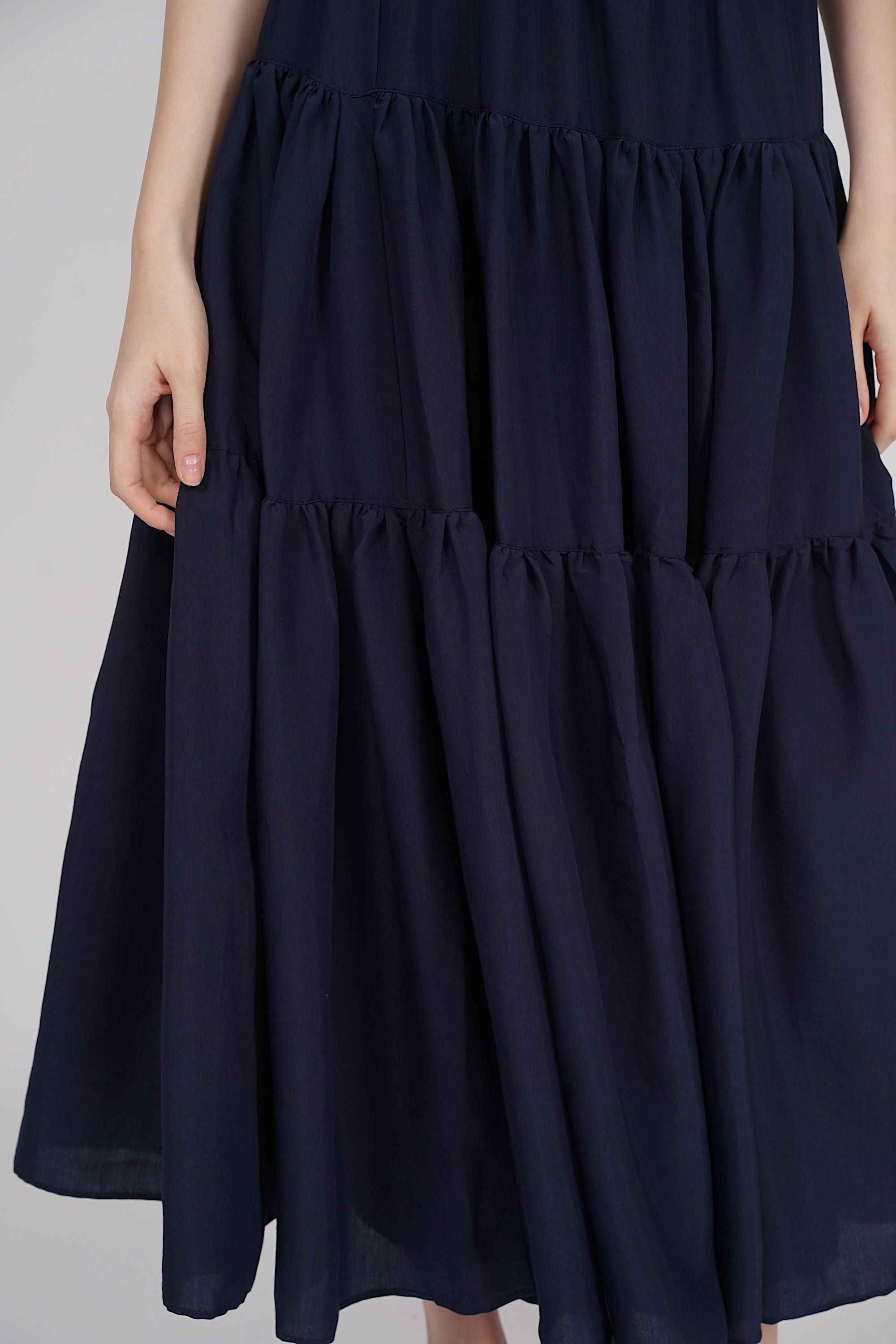 Cloud Maxi Skirt in Navy