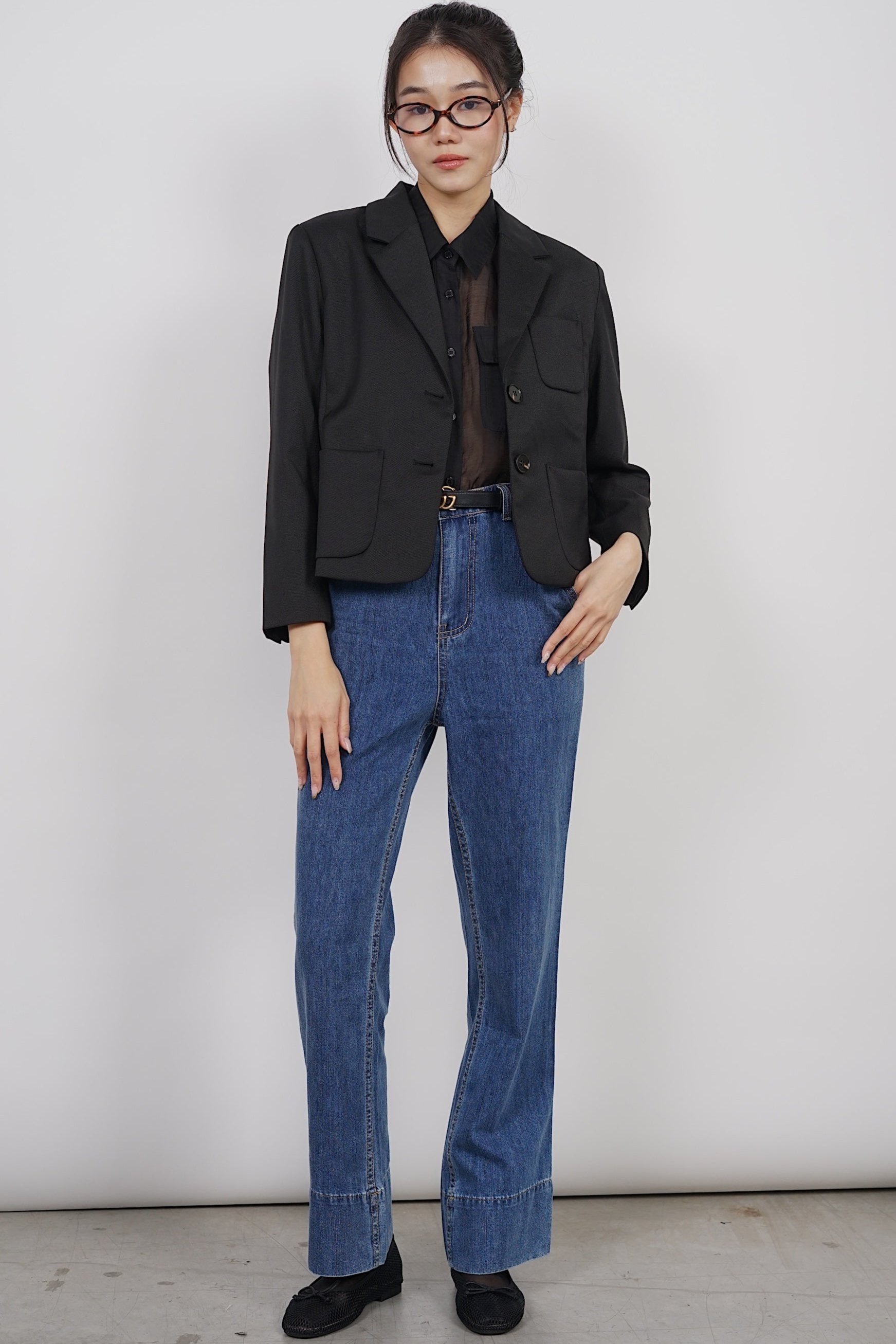 Thome Blazer in Black