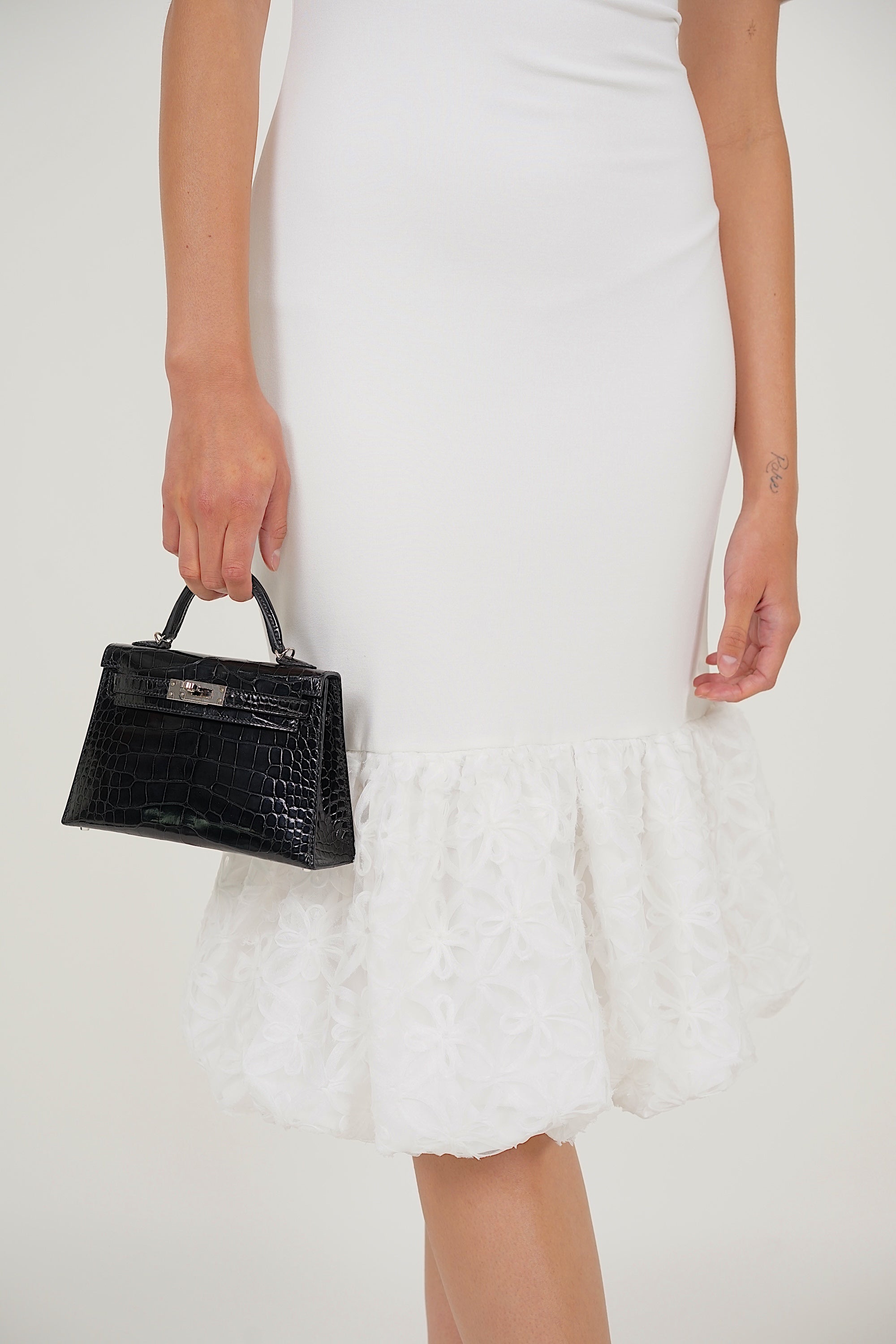 Sweetheart Mermaid Dress in White