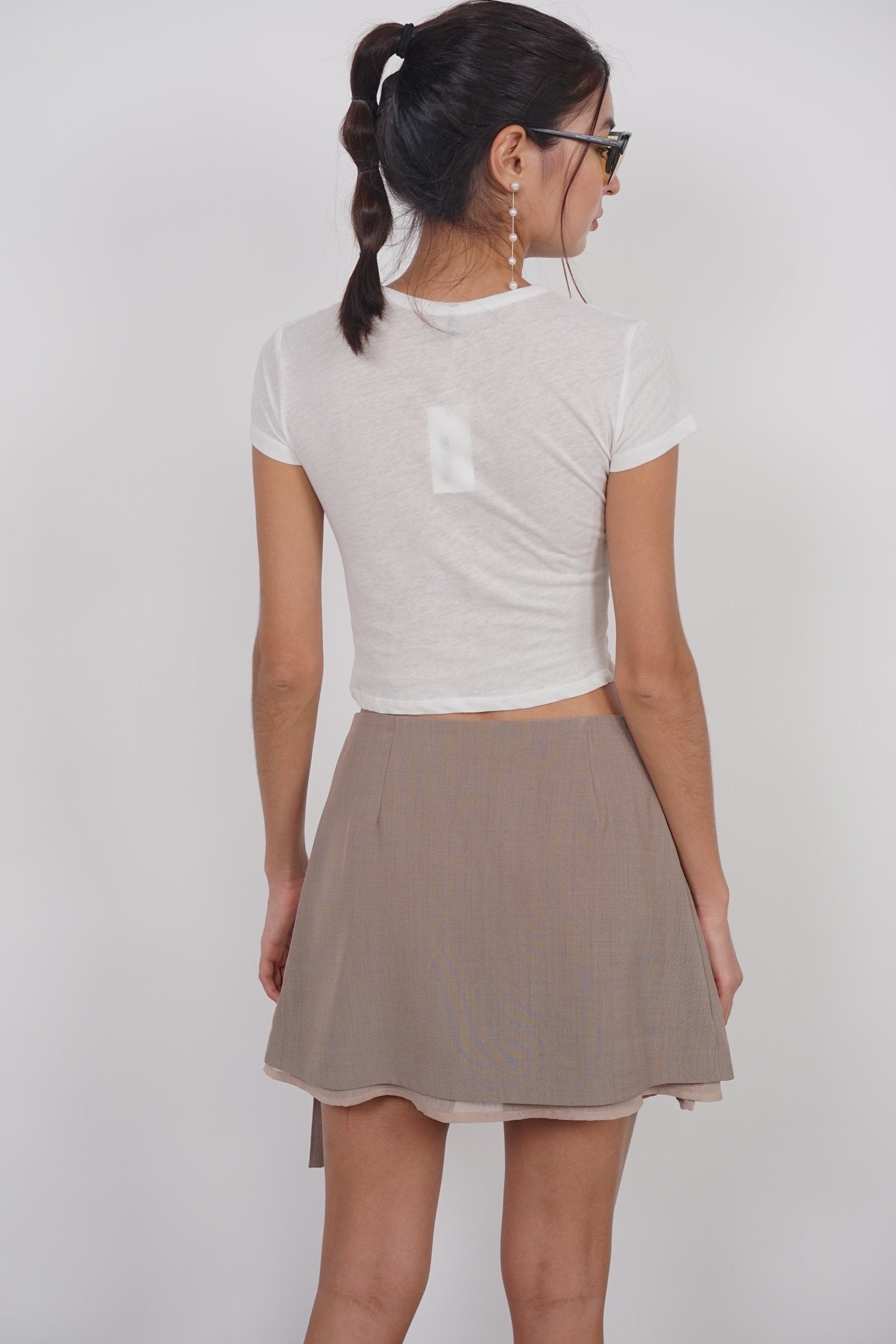 Baby Tee in White