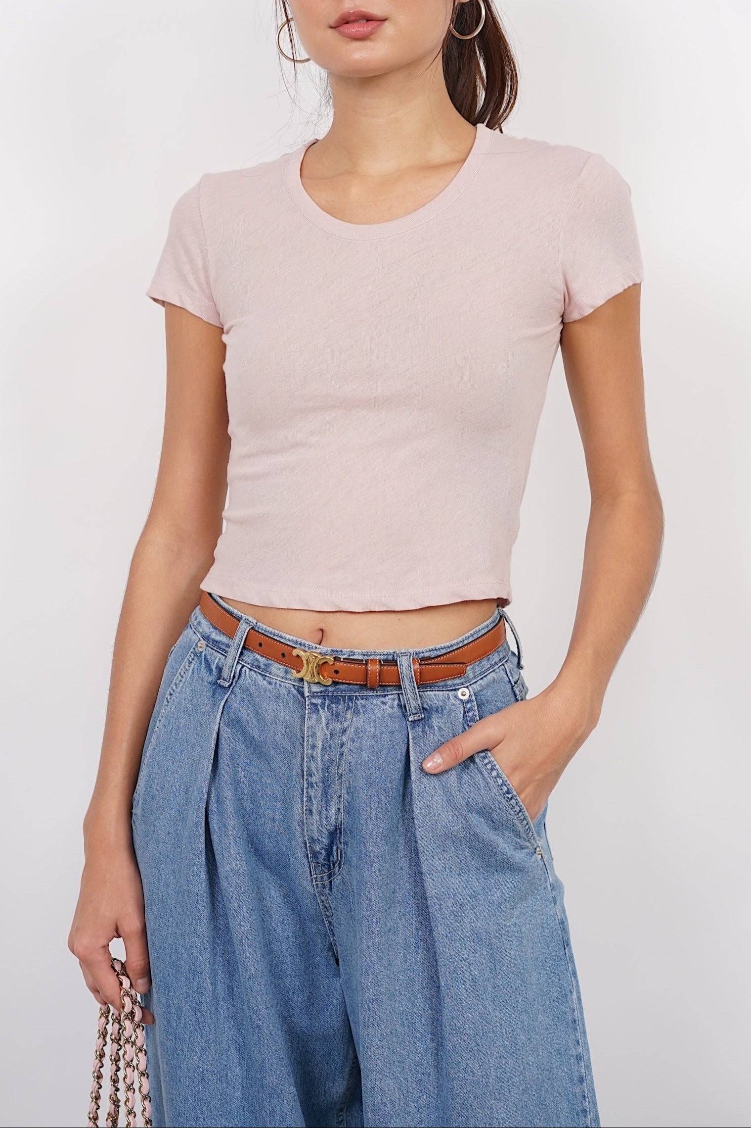 Baby Tee in Pink
