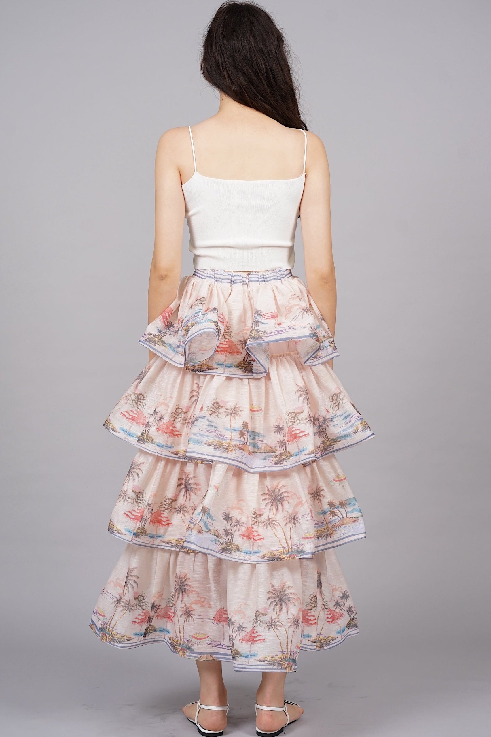 EVERYDAY / Petals Cami in White