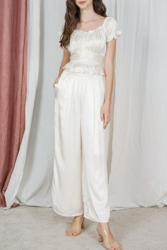 Jorin Puffy Top in Ivory