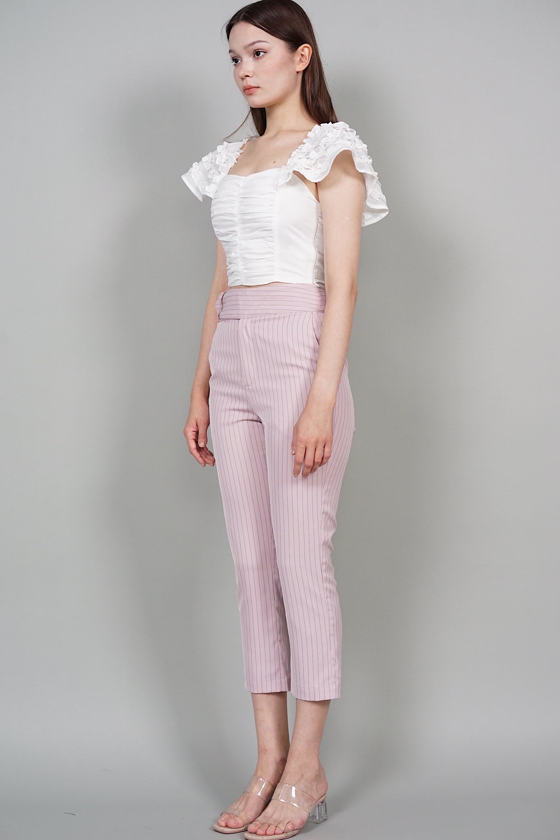 Layne Straight Pants in Pink