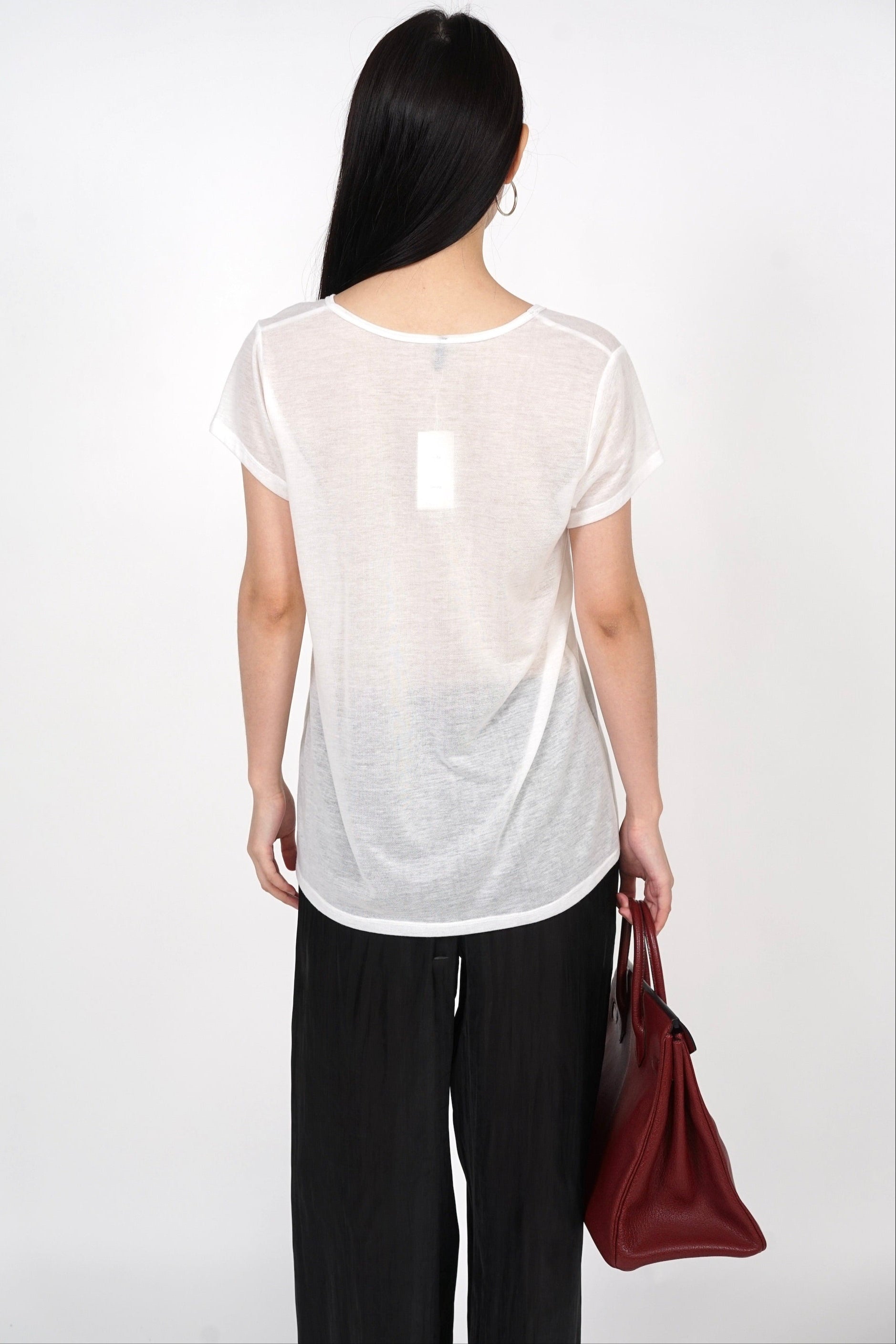 Oversized Tee in White