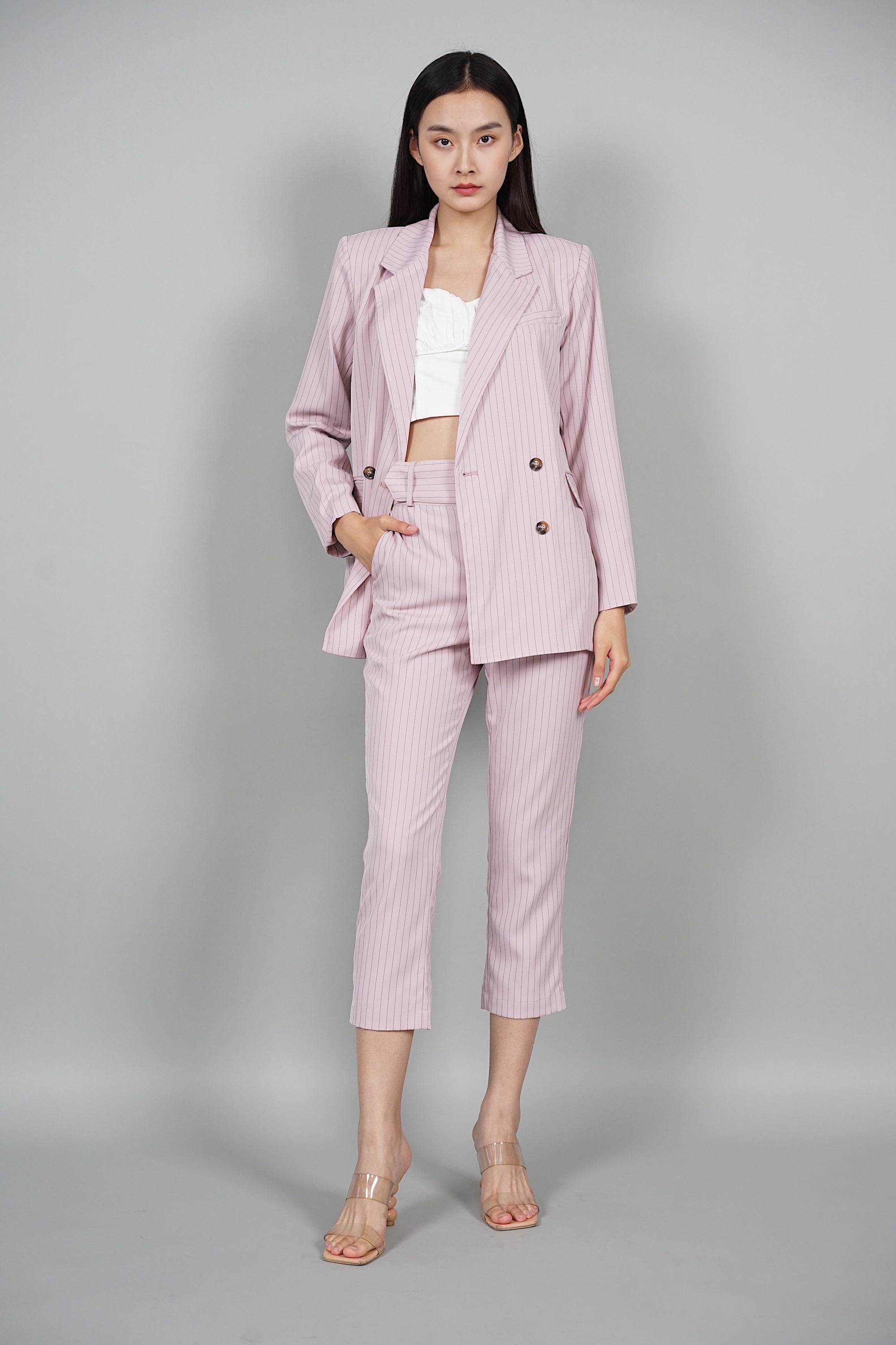 Layne Blazer in Pink