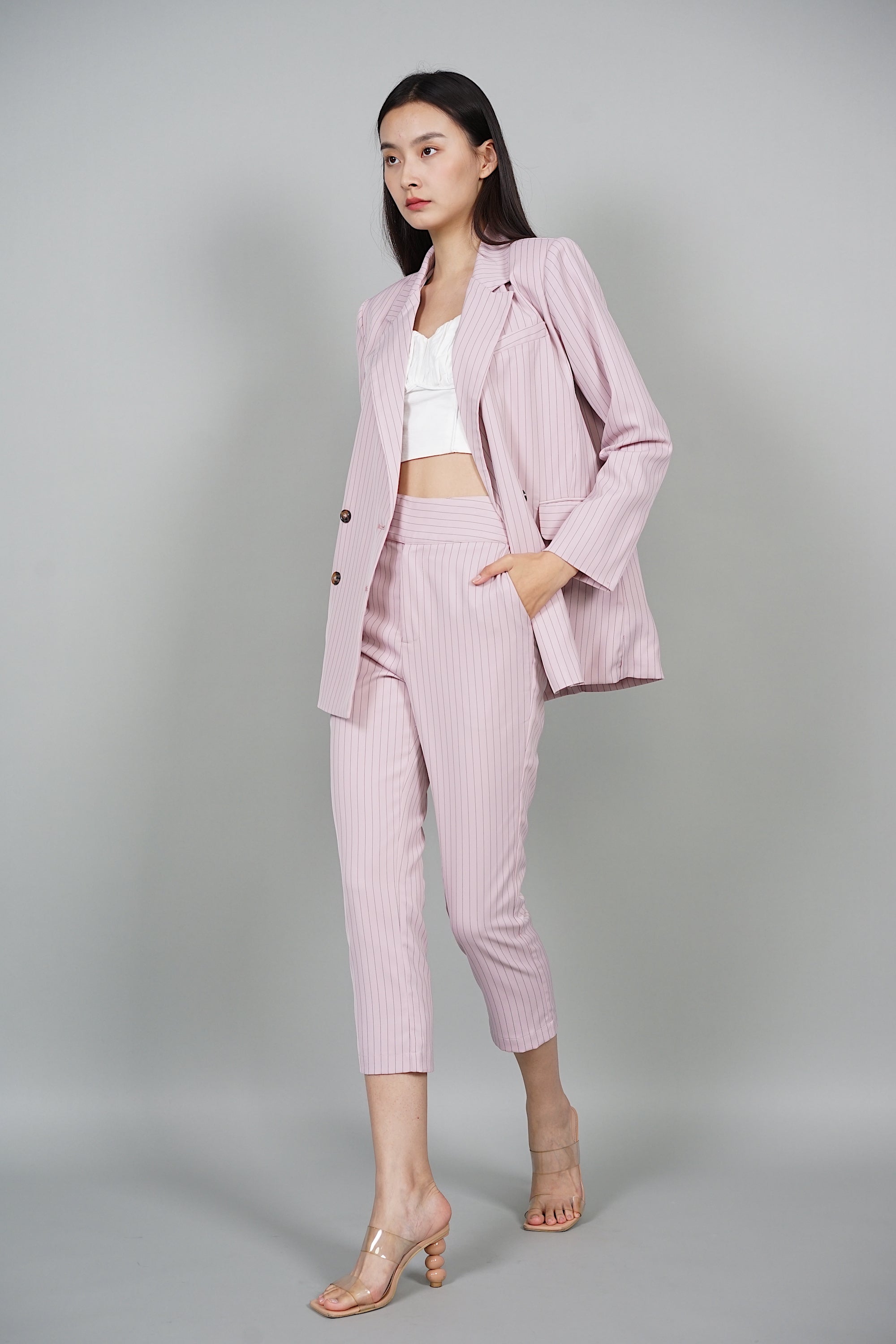 Layne Blazer in Pink