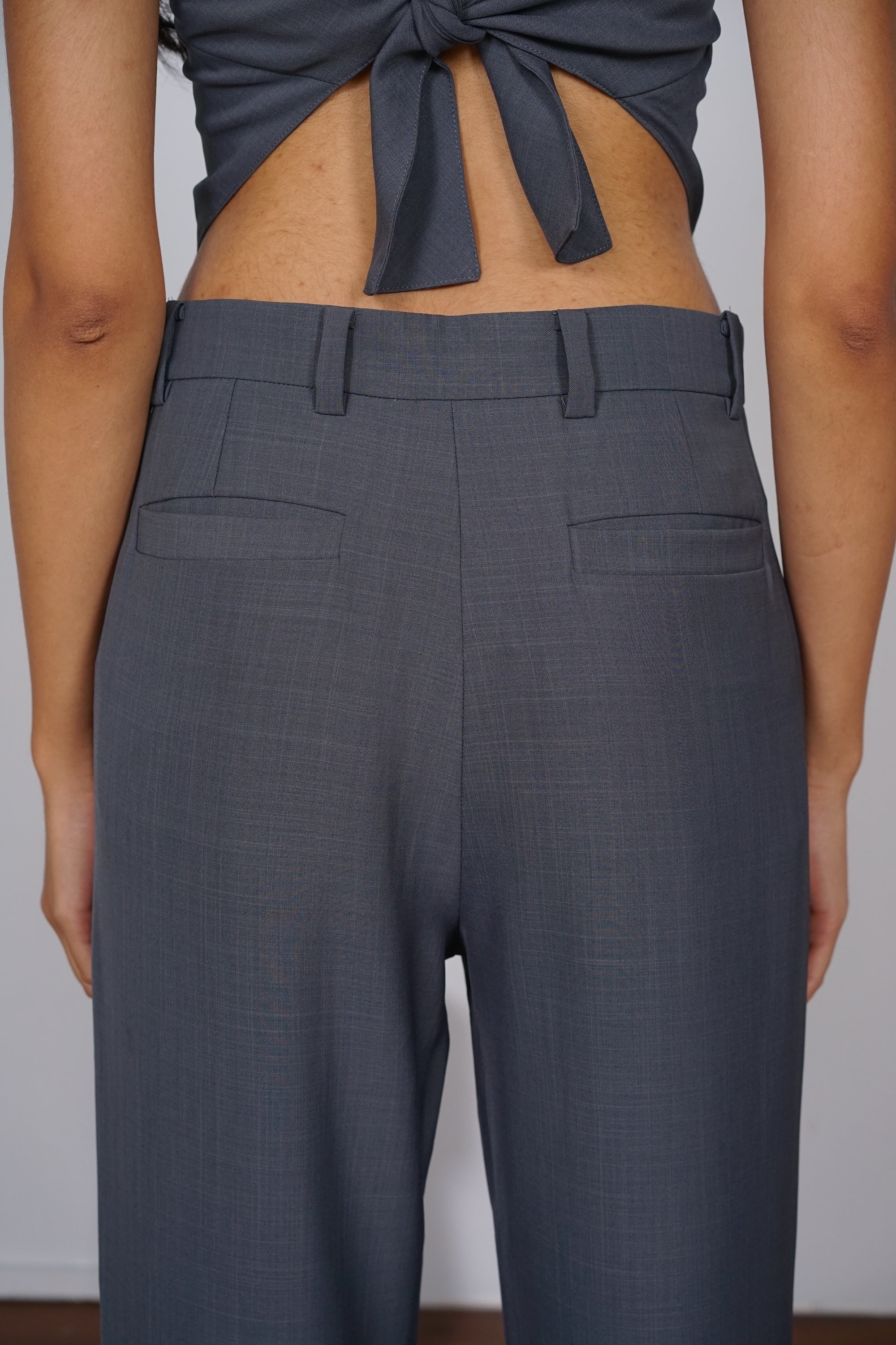 Hoshino Suit Pants in Gris