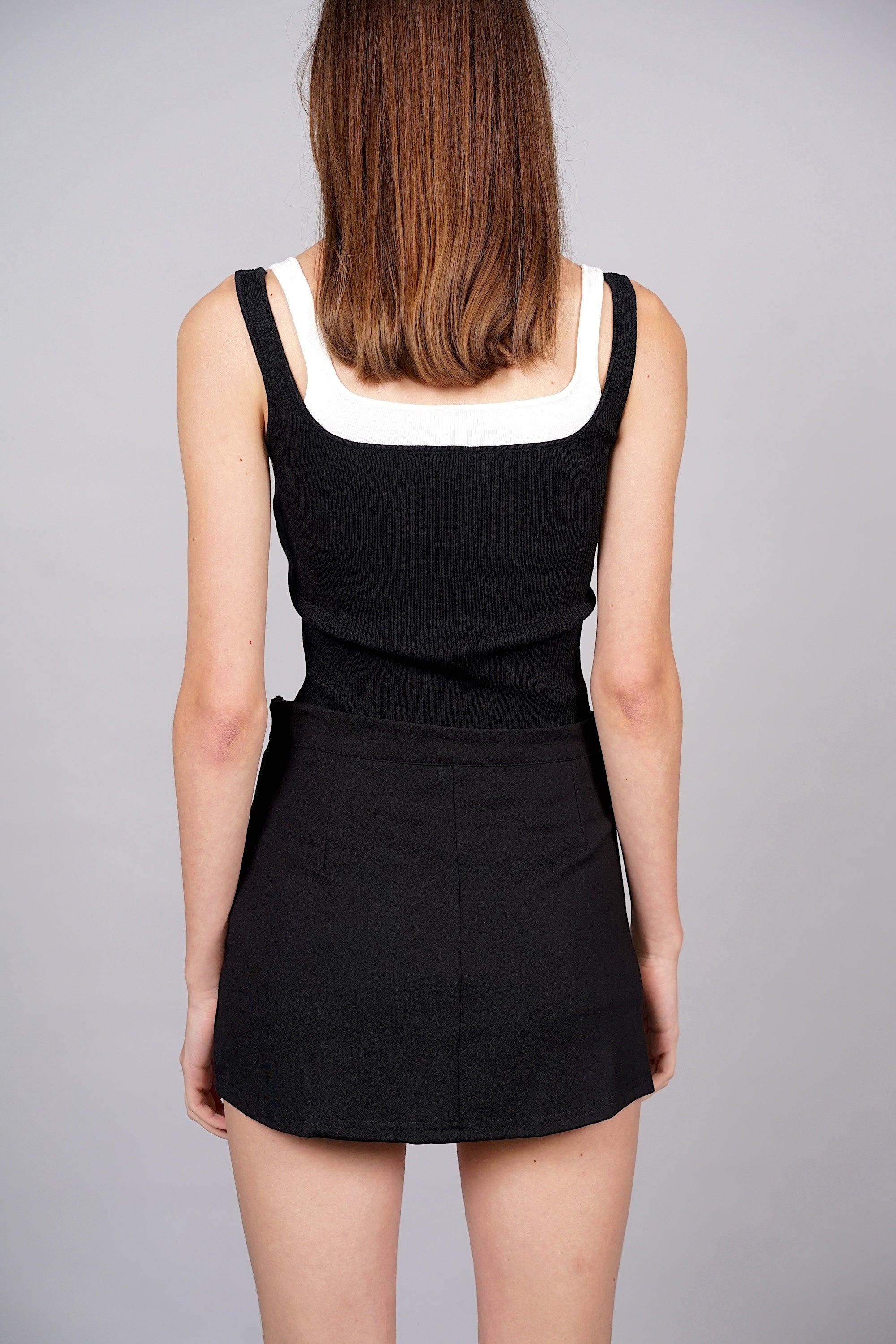 EVERYDAY / Mini skorts in Black