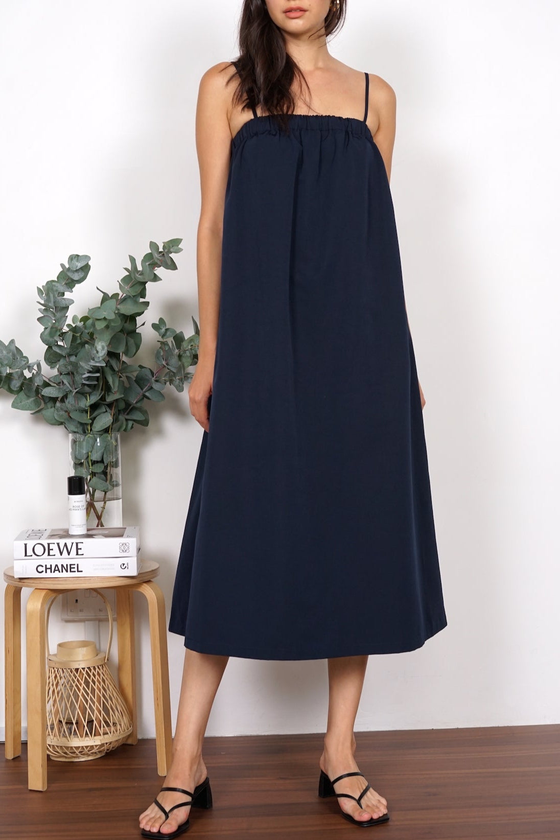 Rocha Tent Dress in Midnight
