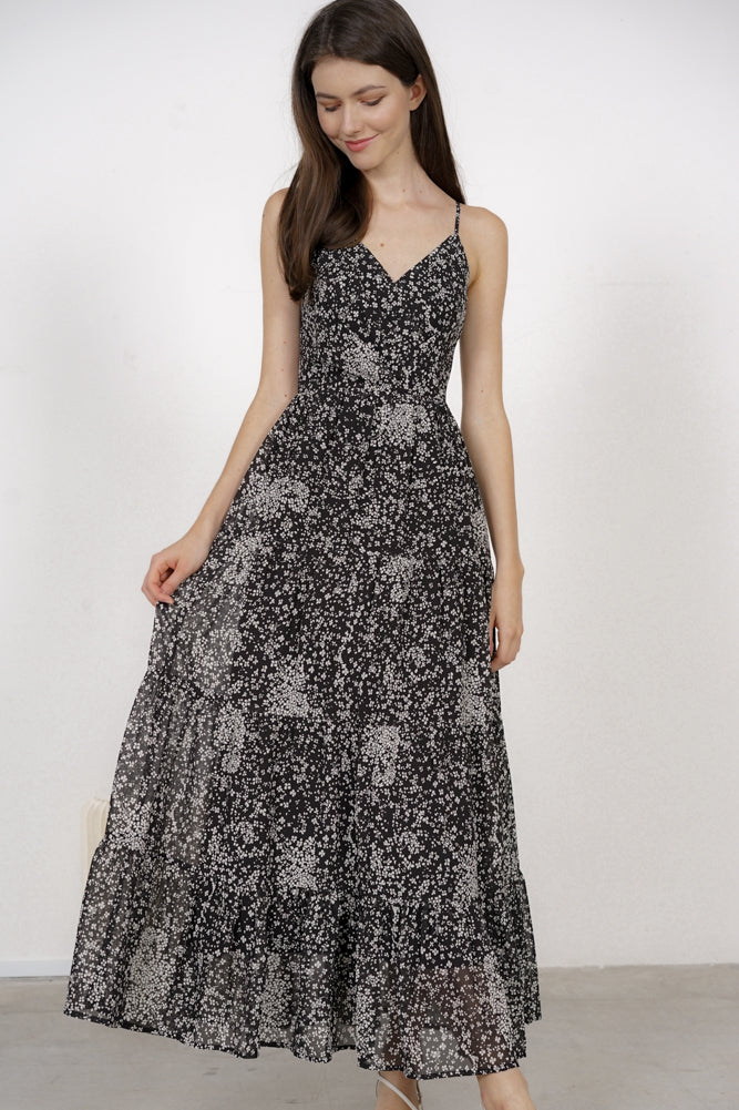 Willow Maxi Dress in Black