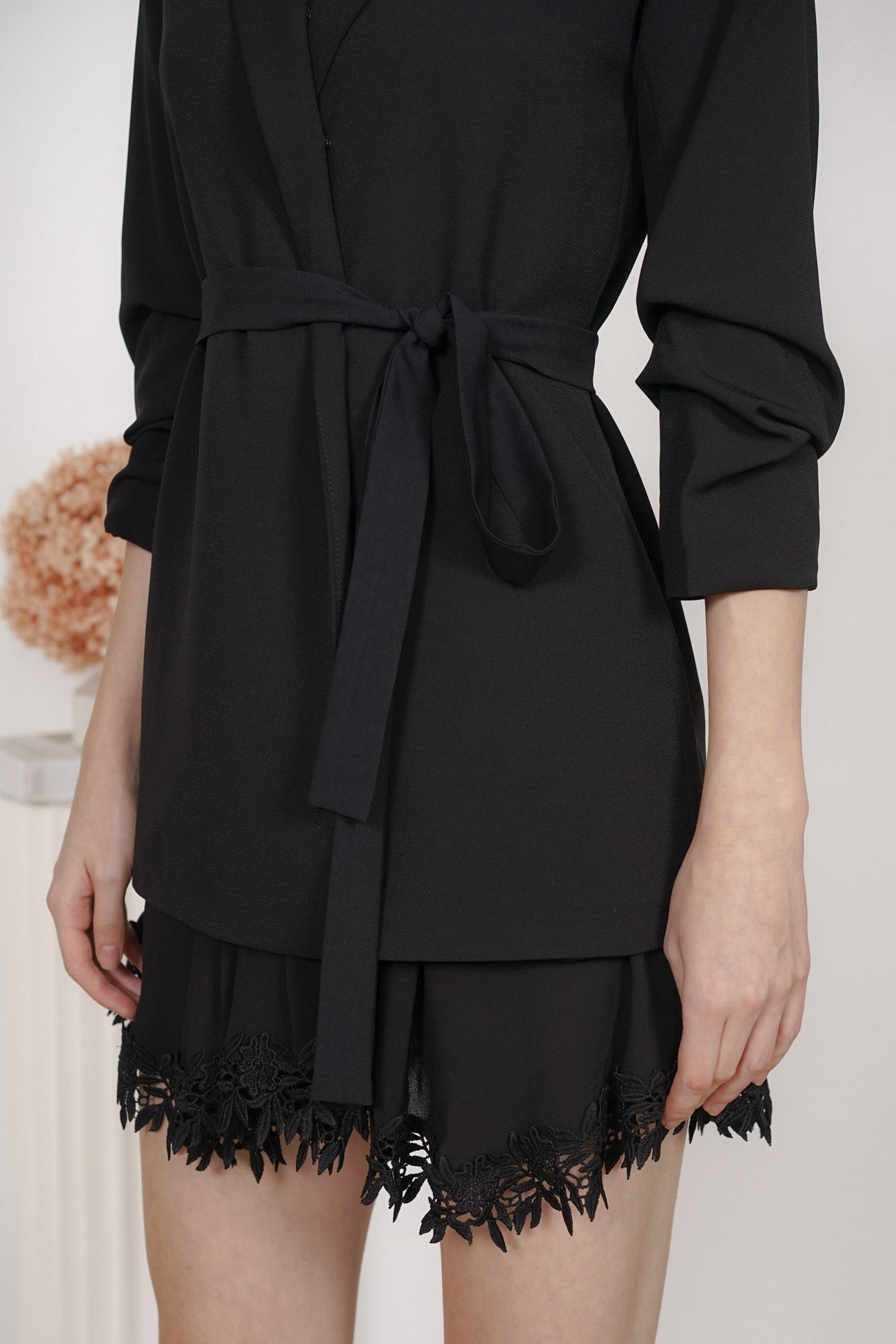 Jundio Blazer Dress in Black