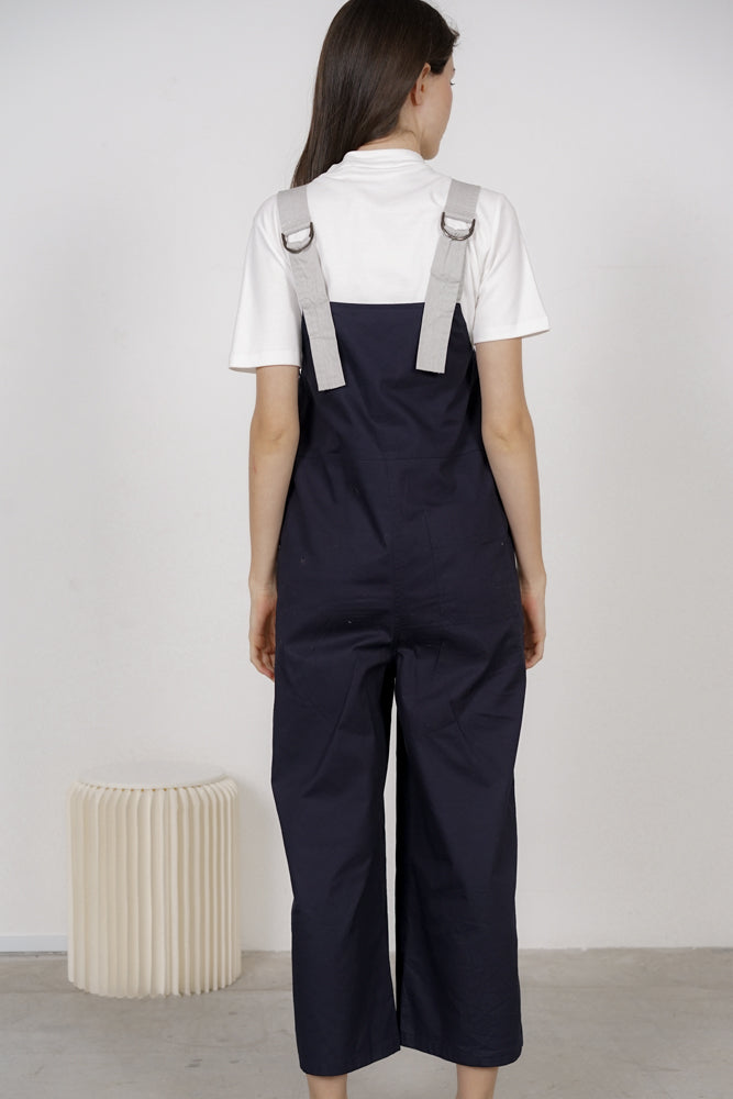 Carly Buckled Jumpsuit in Midnight
