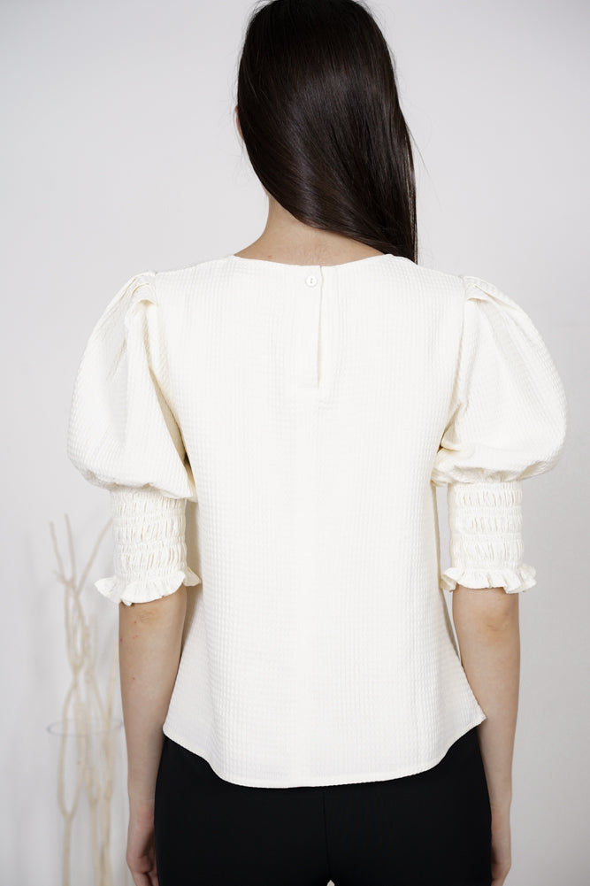 Charlotte Poufy Top in White