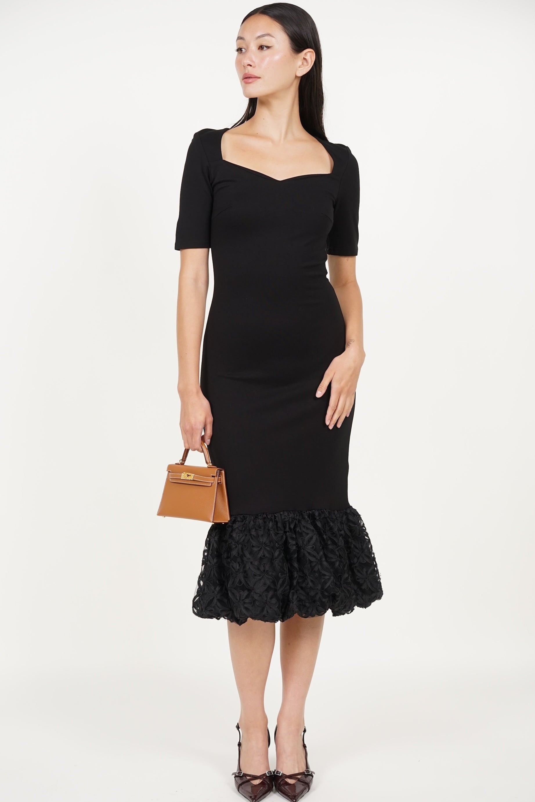 Sweetheart Mermaid Dress in Black