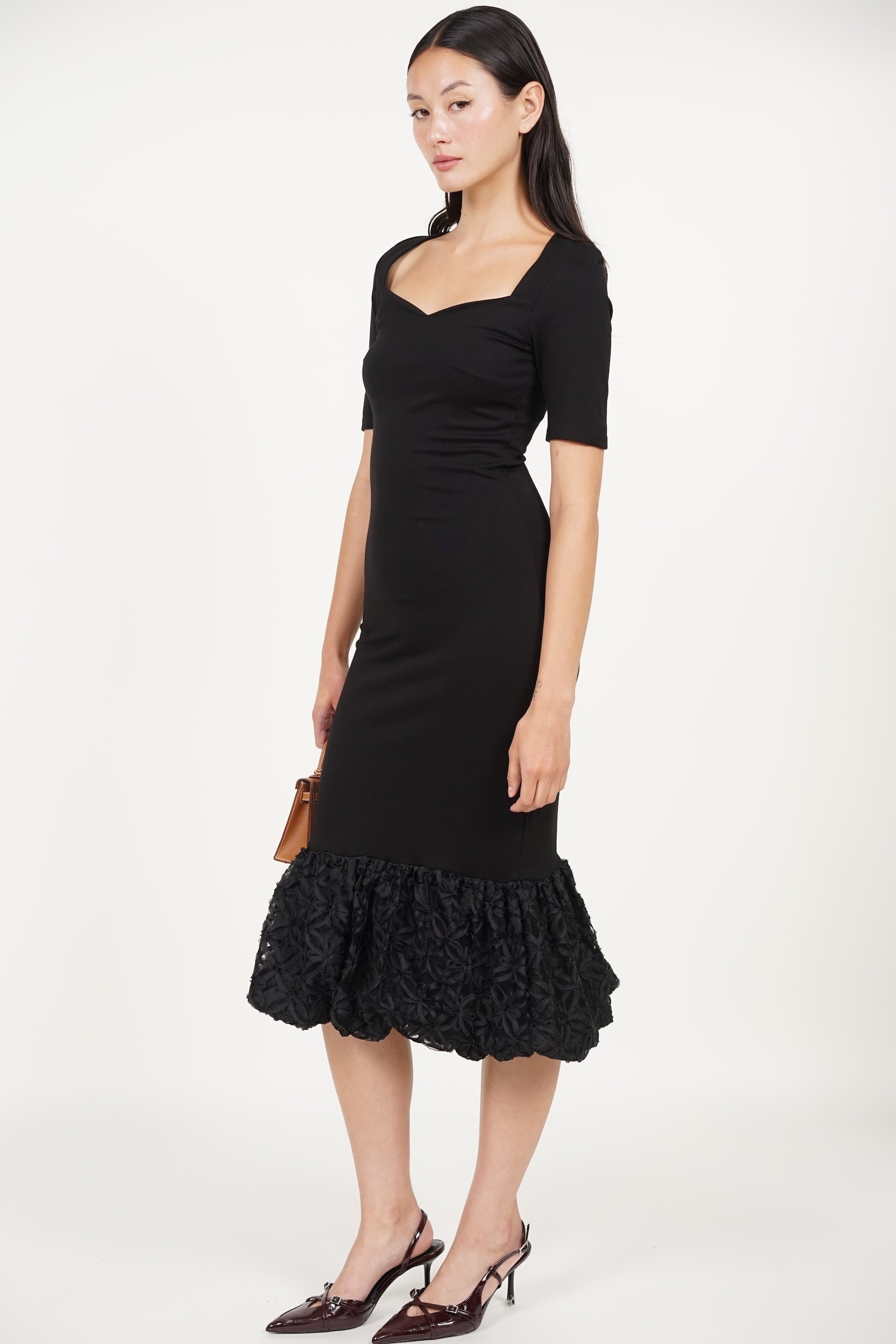 Sweetheart Mermaid Dress in Black