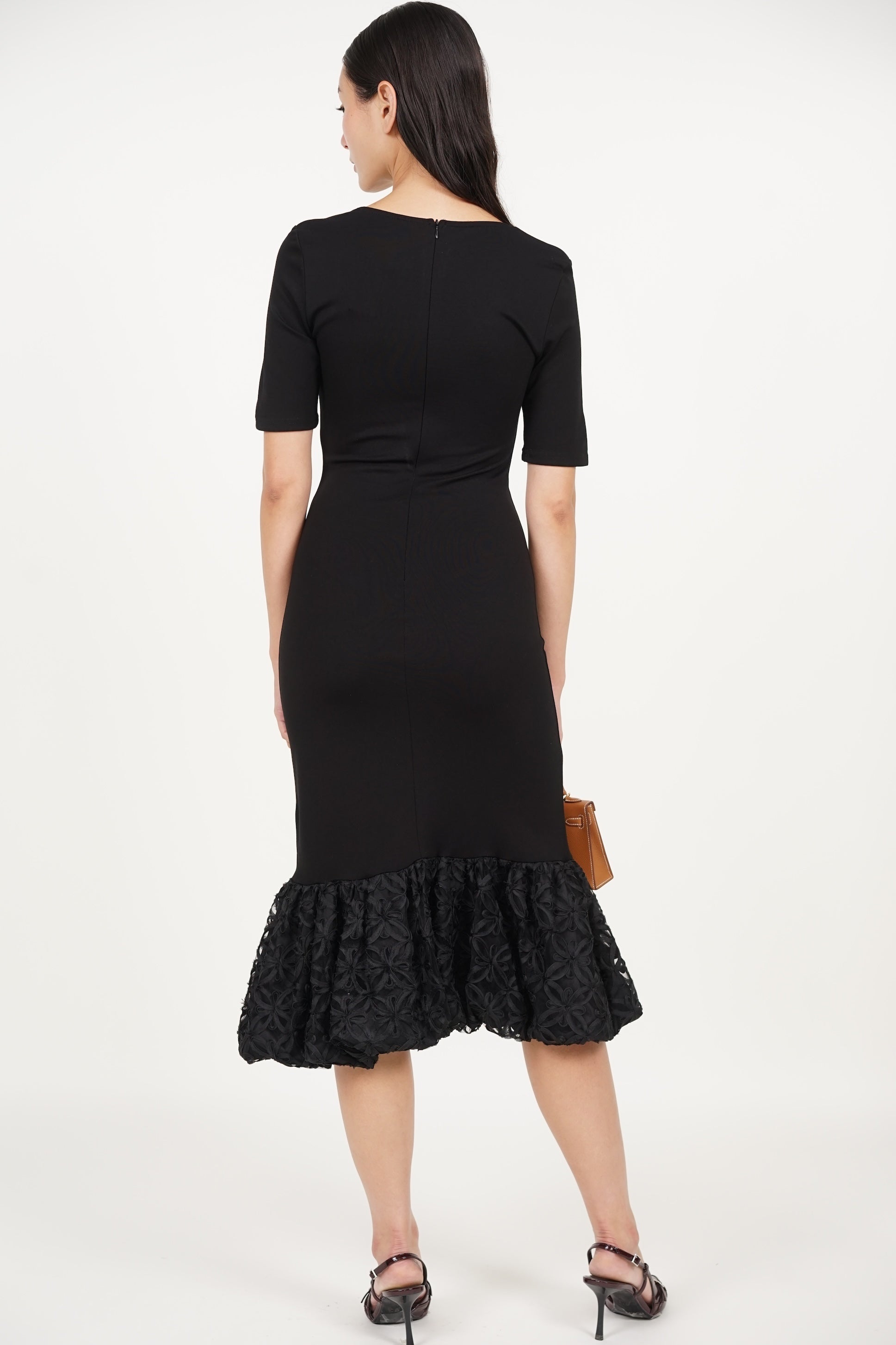 Sweetheart Mermaid Dress in Black