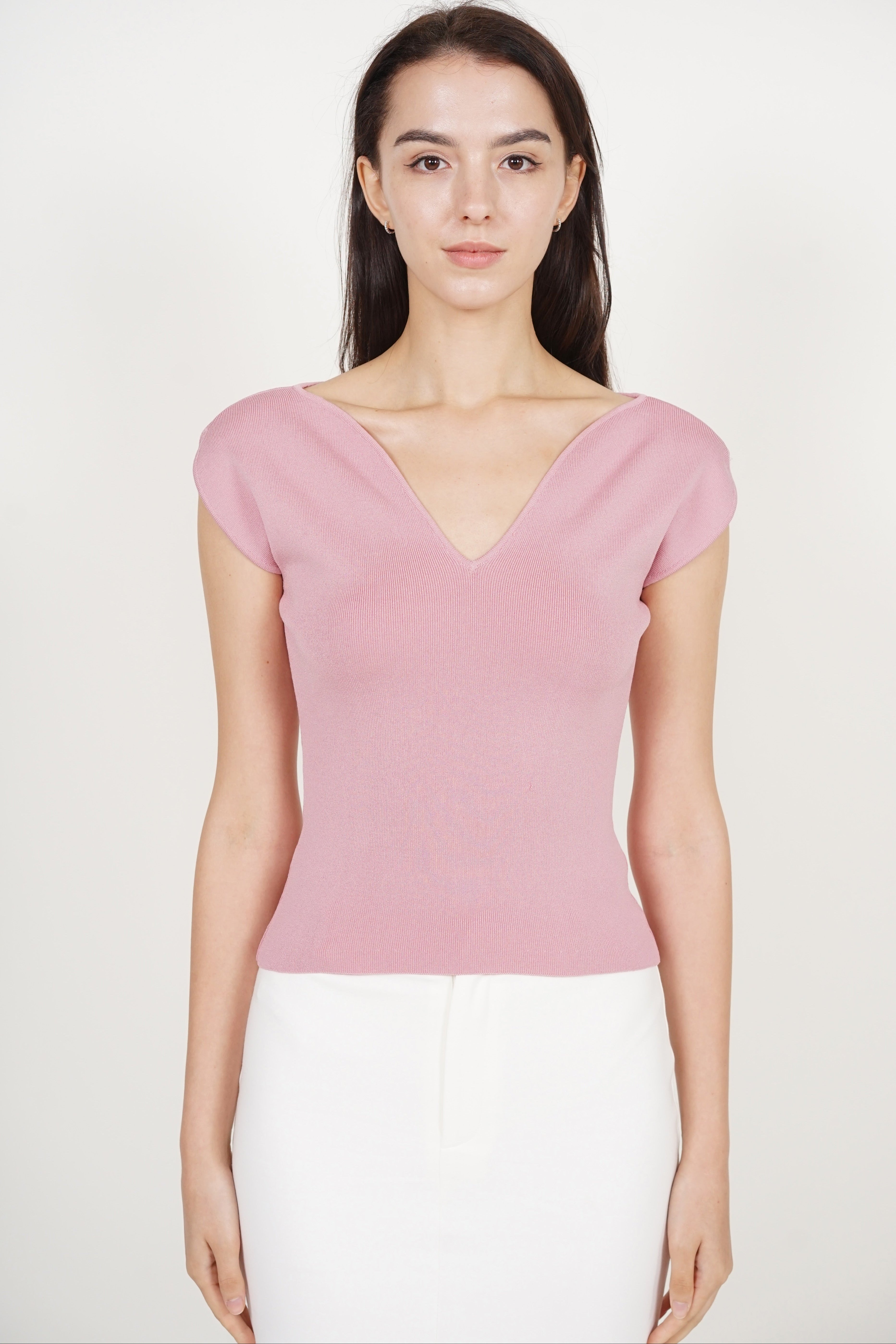 Knit Top in Pink