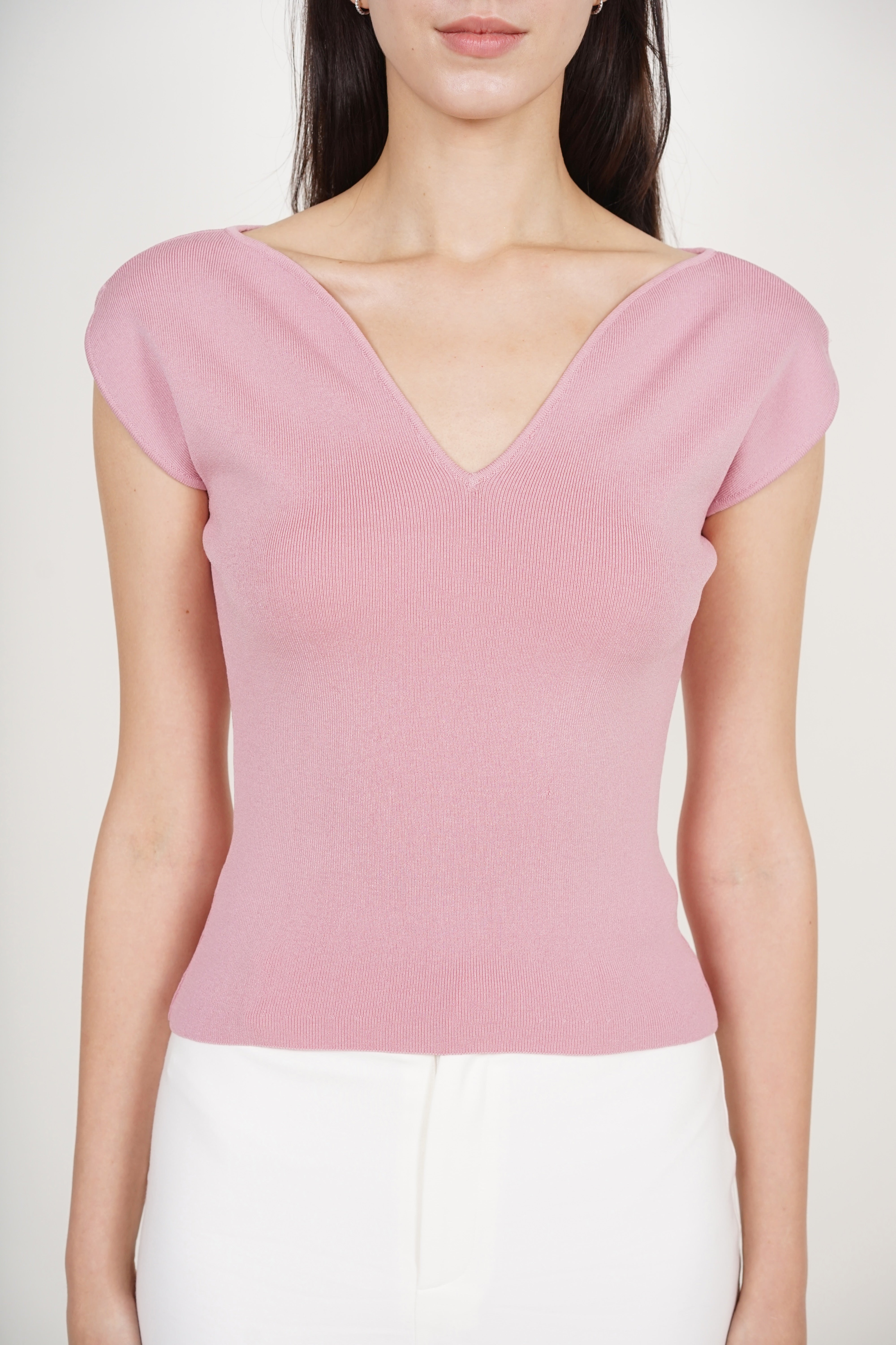 Knit Top in Pink