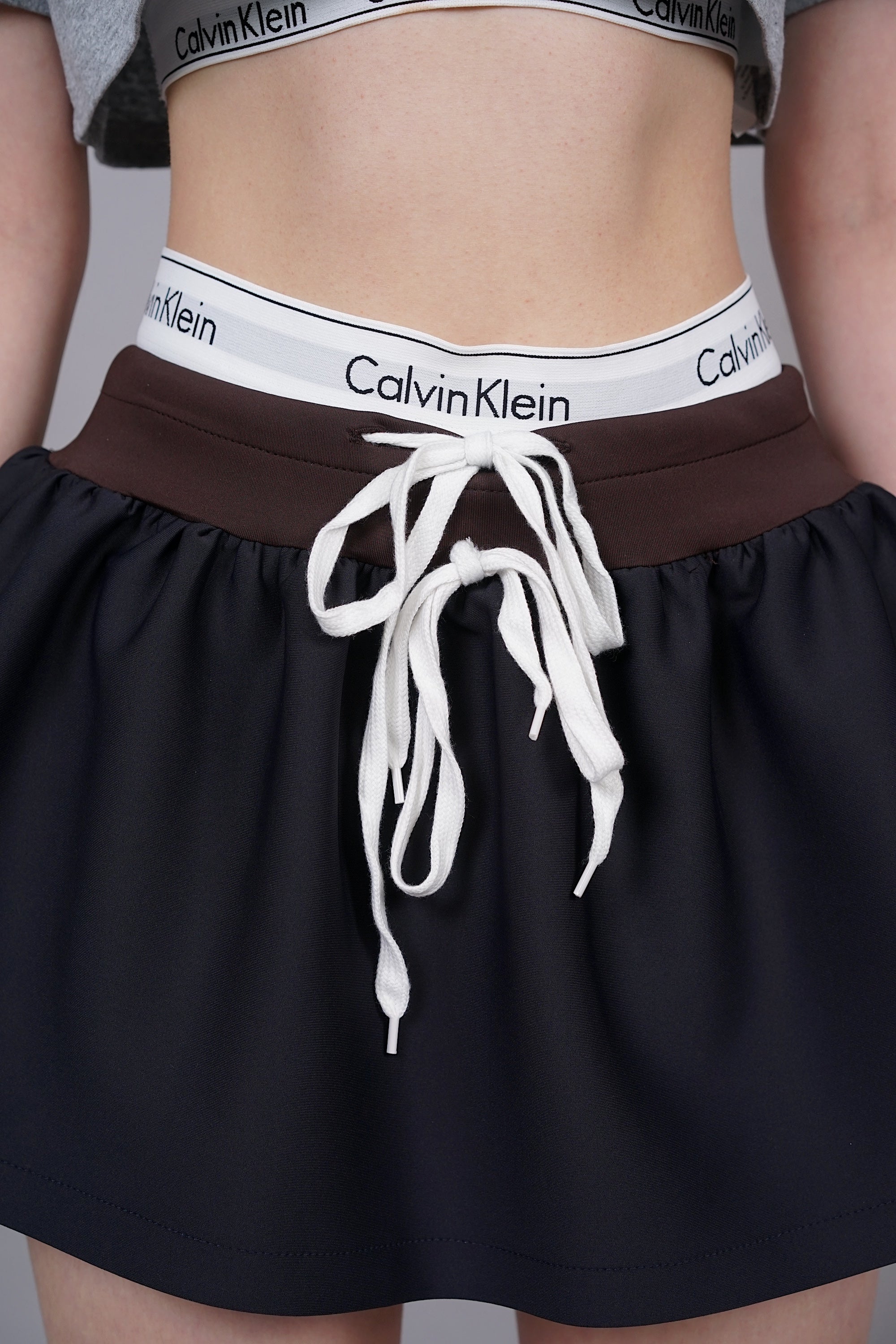 Mini Padded Skorts in Navy