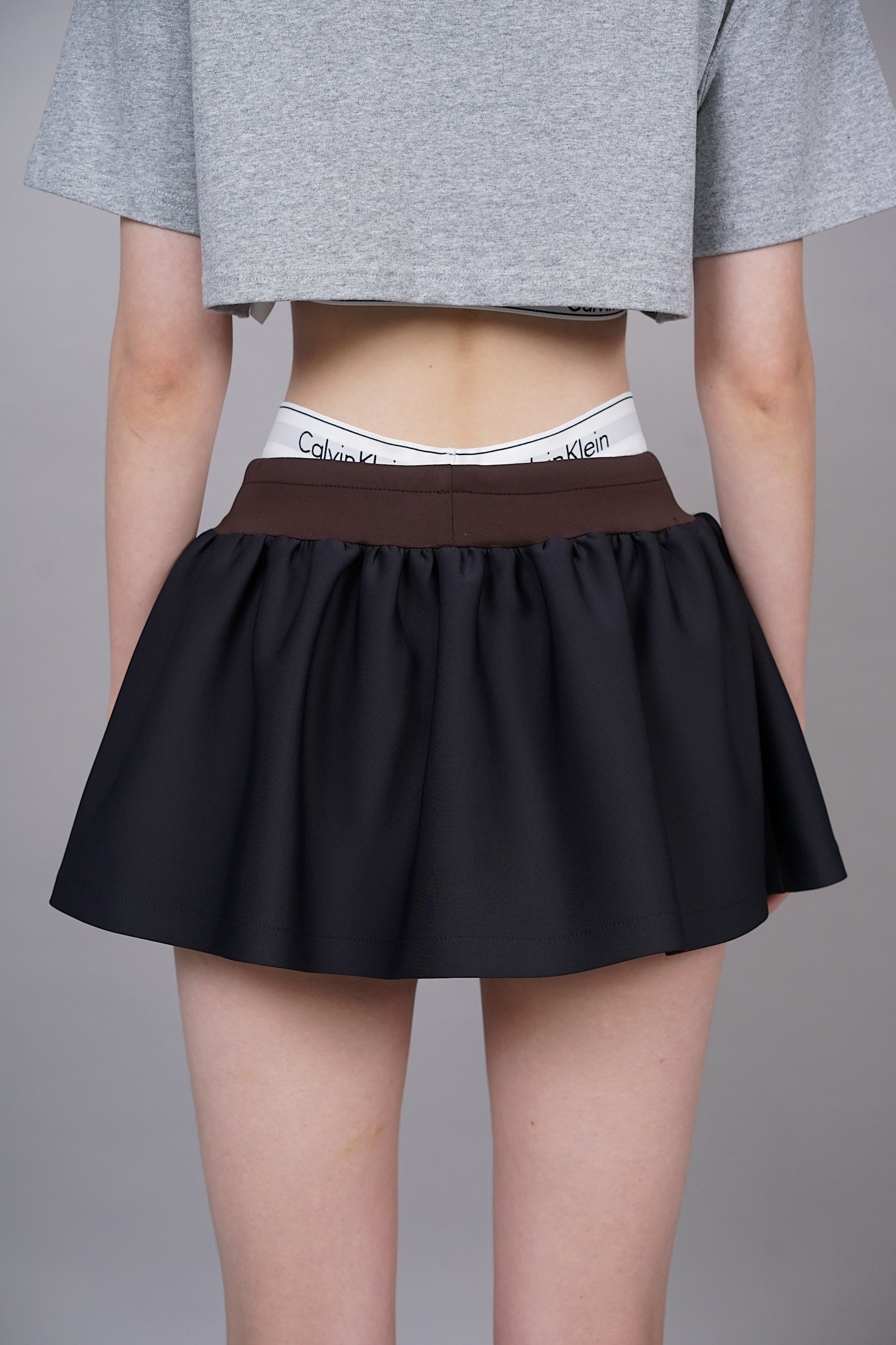 Mini Padded Skorts in Navy