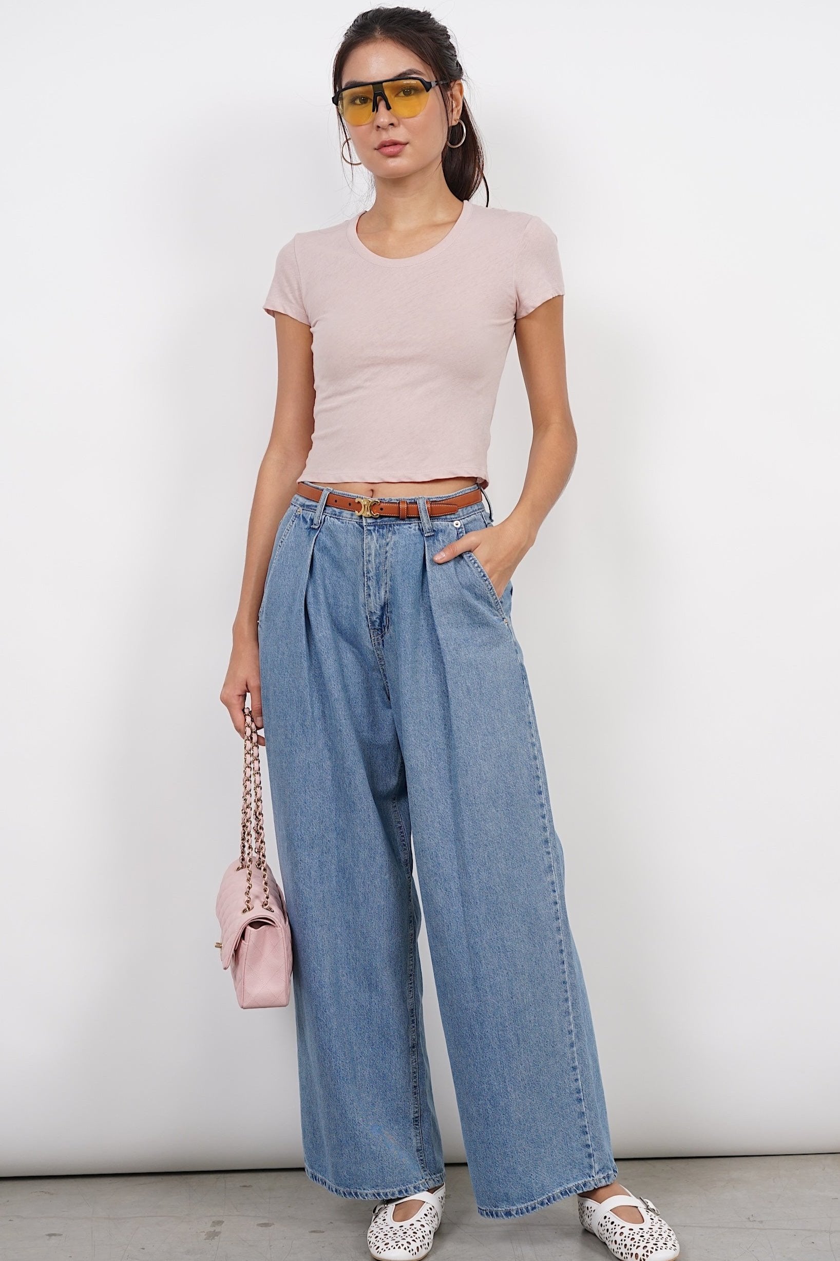 Baby Tee in Pink