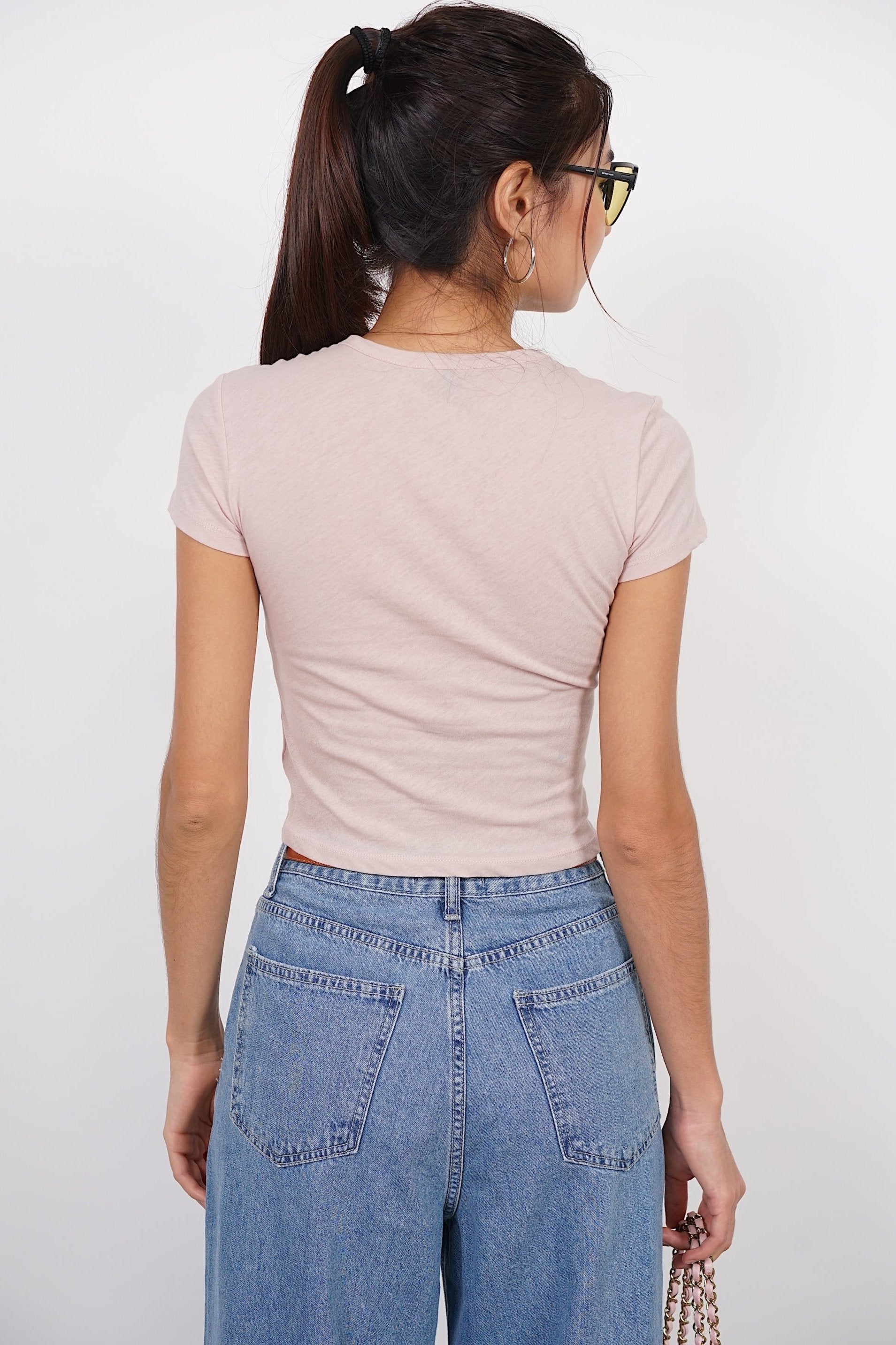 Baby Tee in Pink