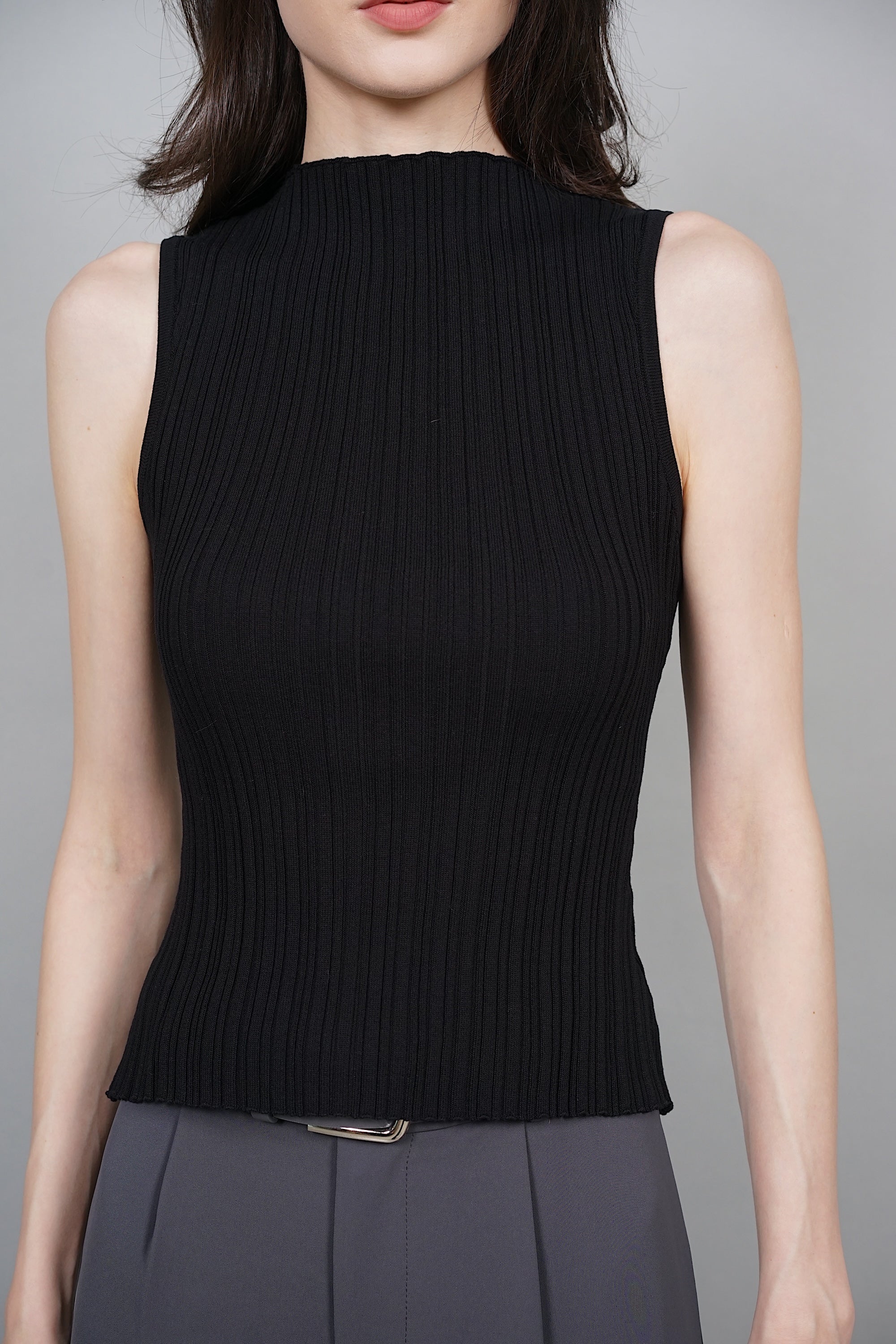 Dolan Knit Top in Black