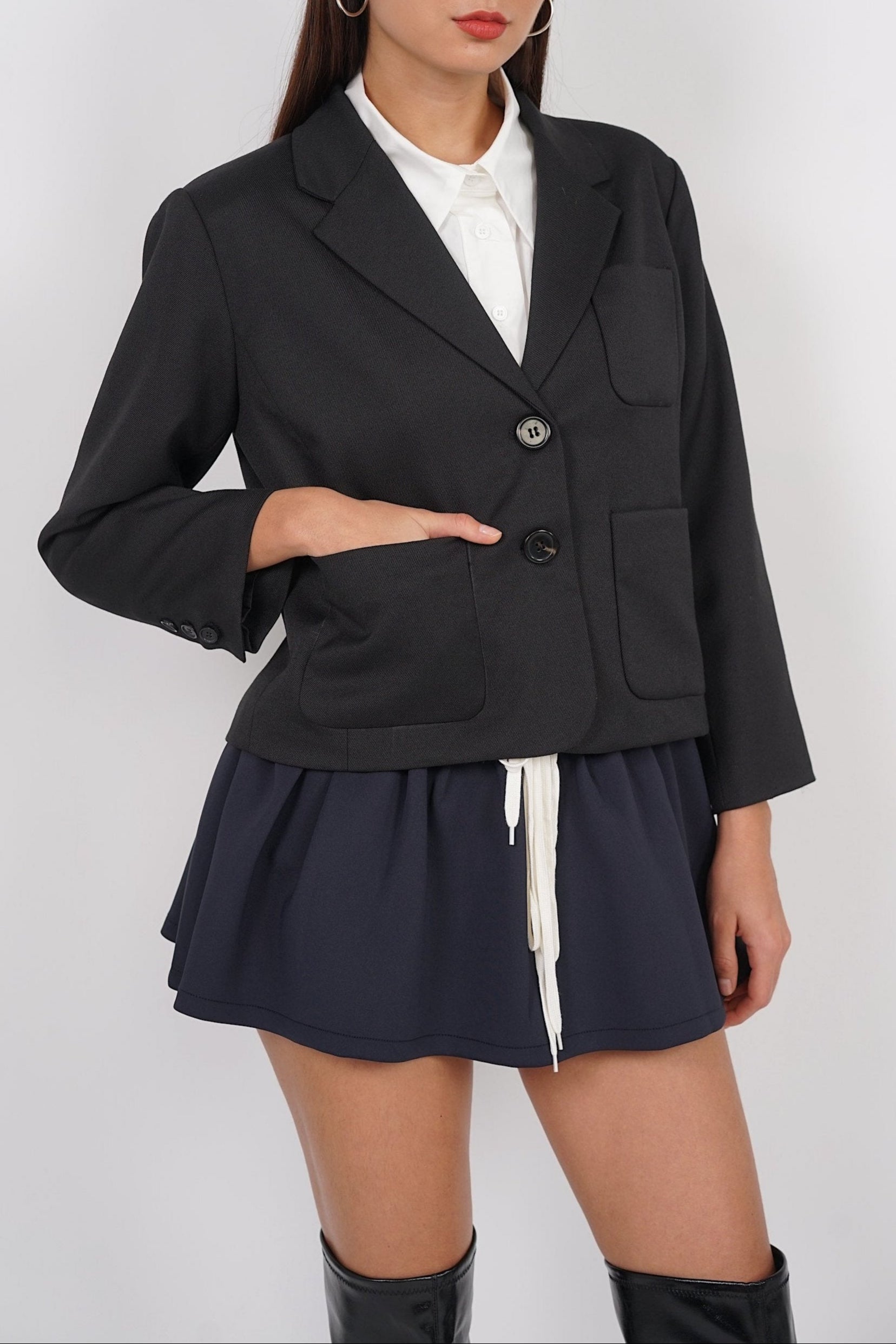 Thome Blazer in Black