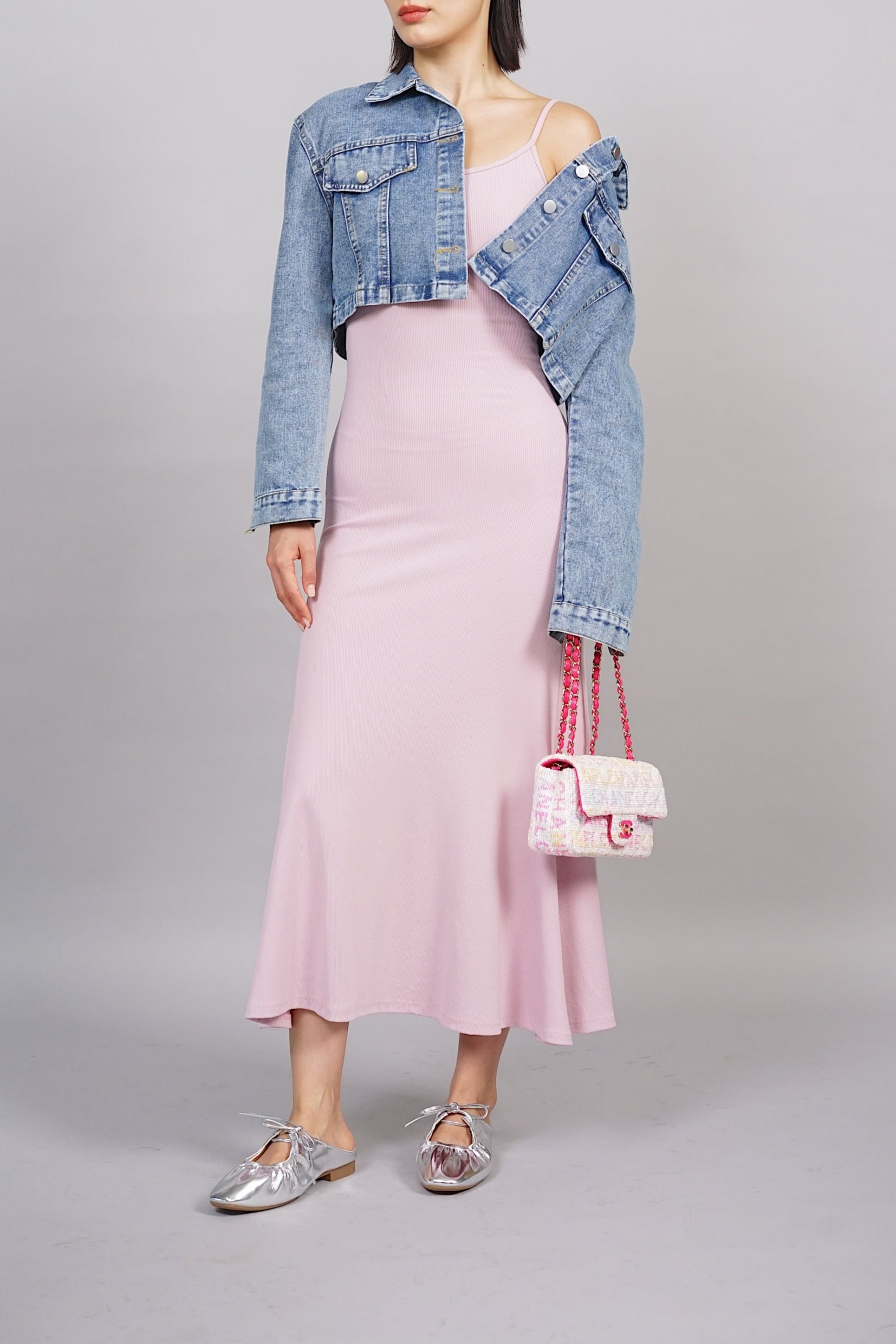 EVERYDAY / Alfonso Cami Dress in Purple Pink