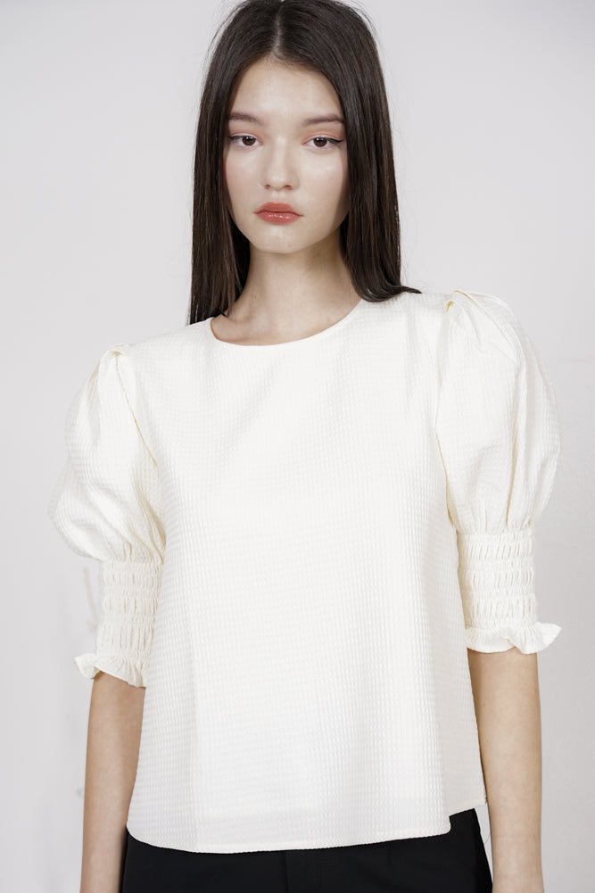 Charlotte Poufy Top in White
