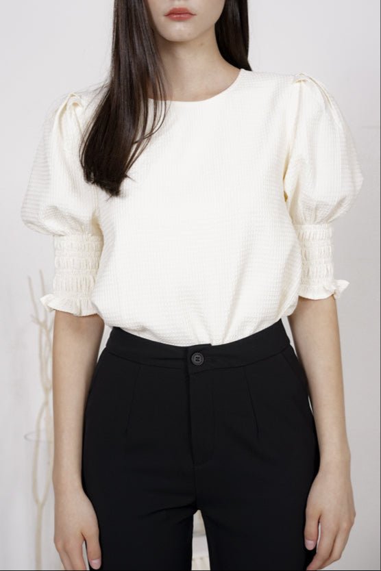 Charlotte Poufy Top in White