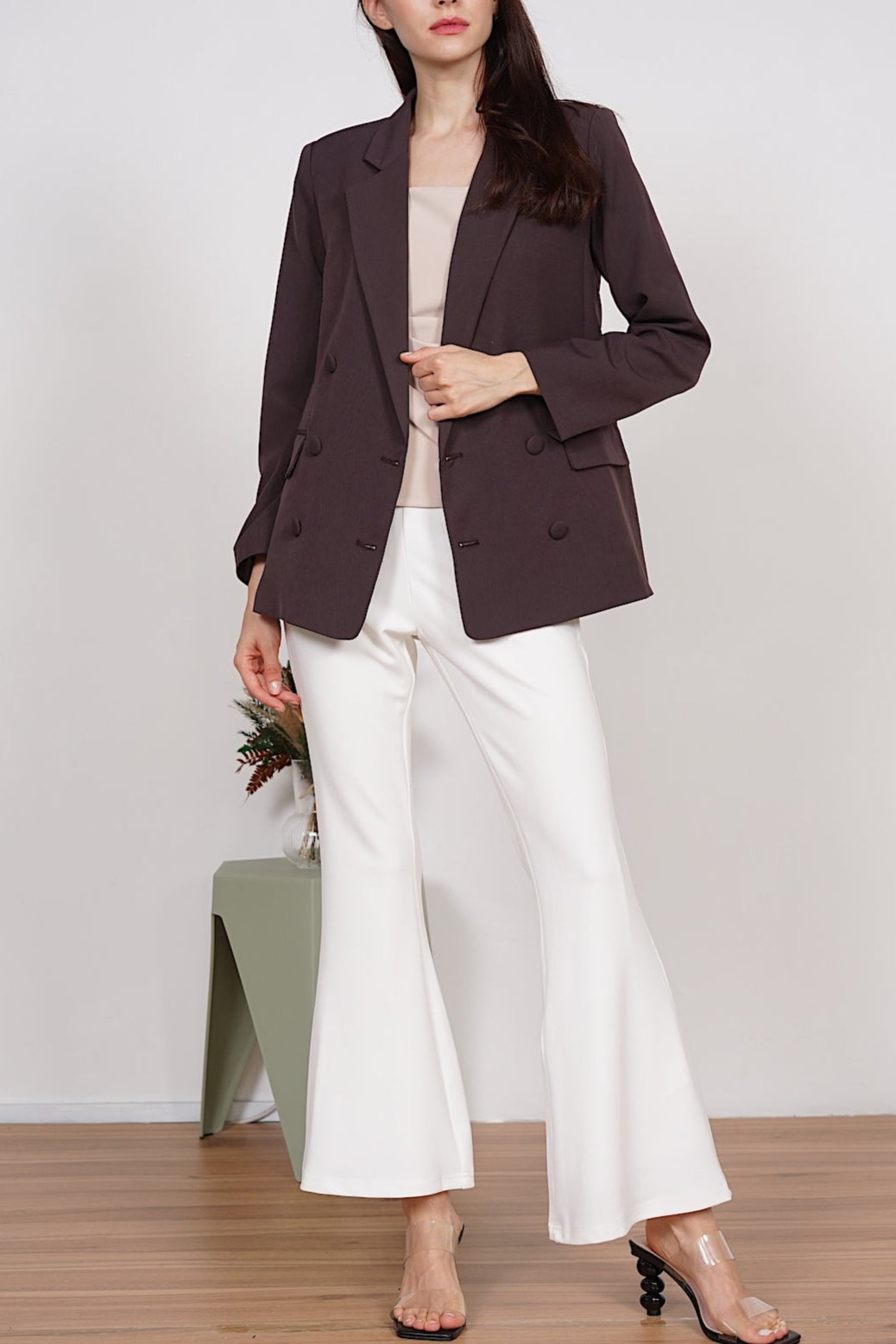 Jobie Blazer in Brown