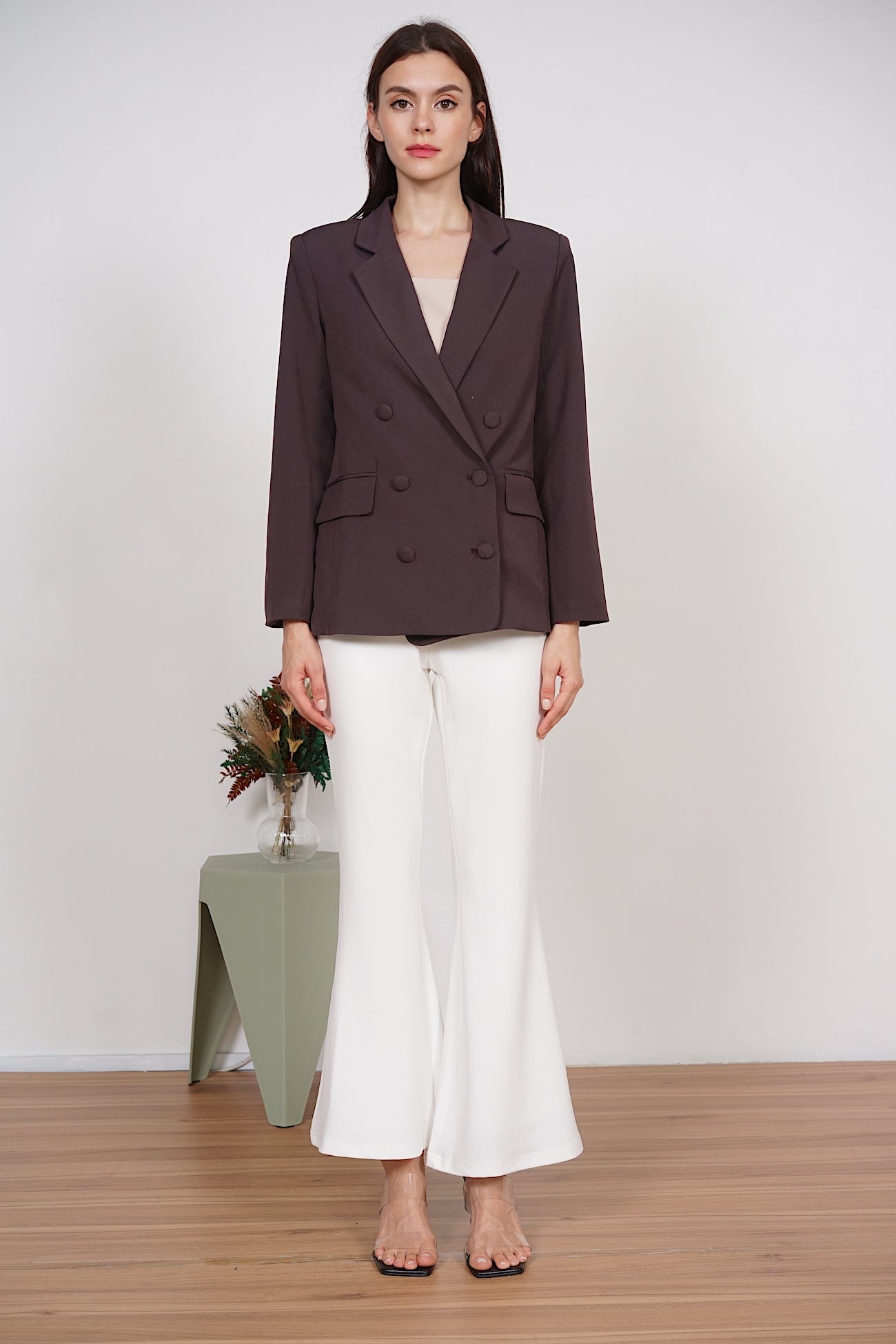 Jobie Blazer in Brown